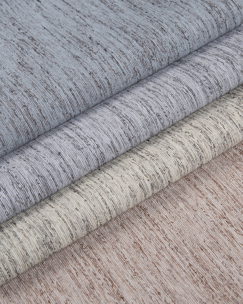 Vertical texture blackout curtain fabric for living room and room