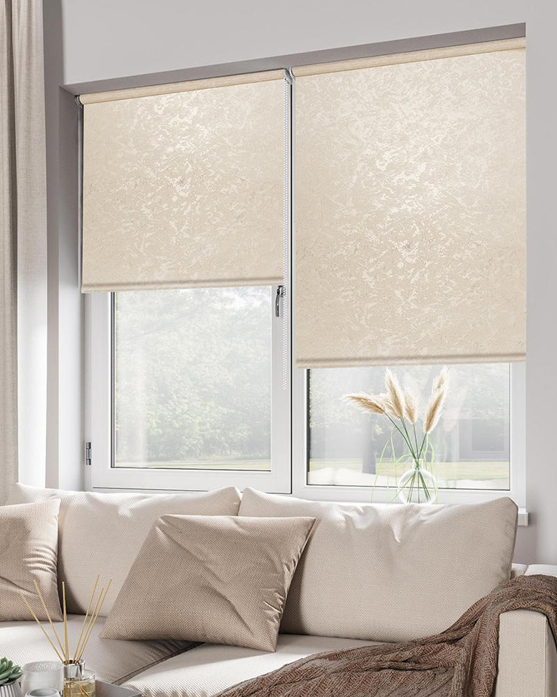 Roller blind fabric