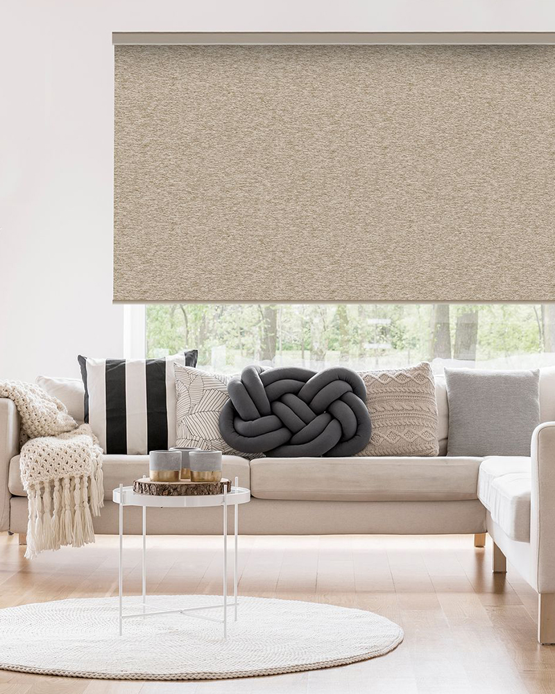 Roller blind fabric